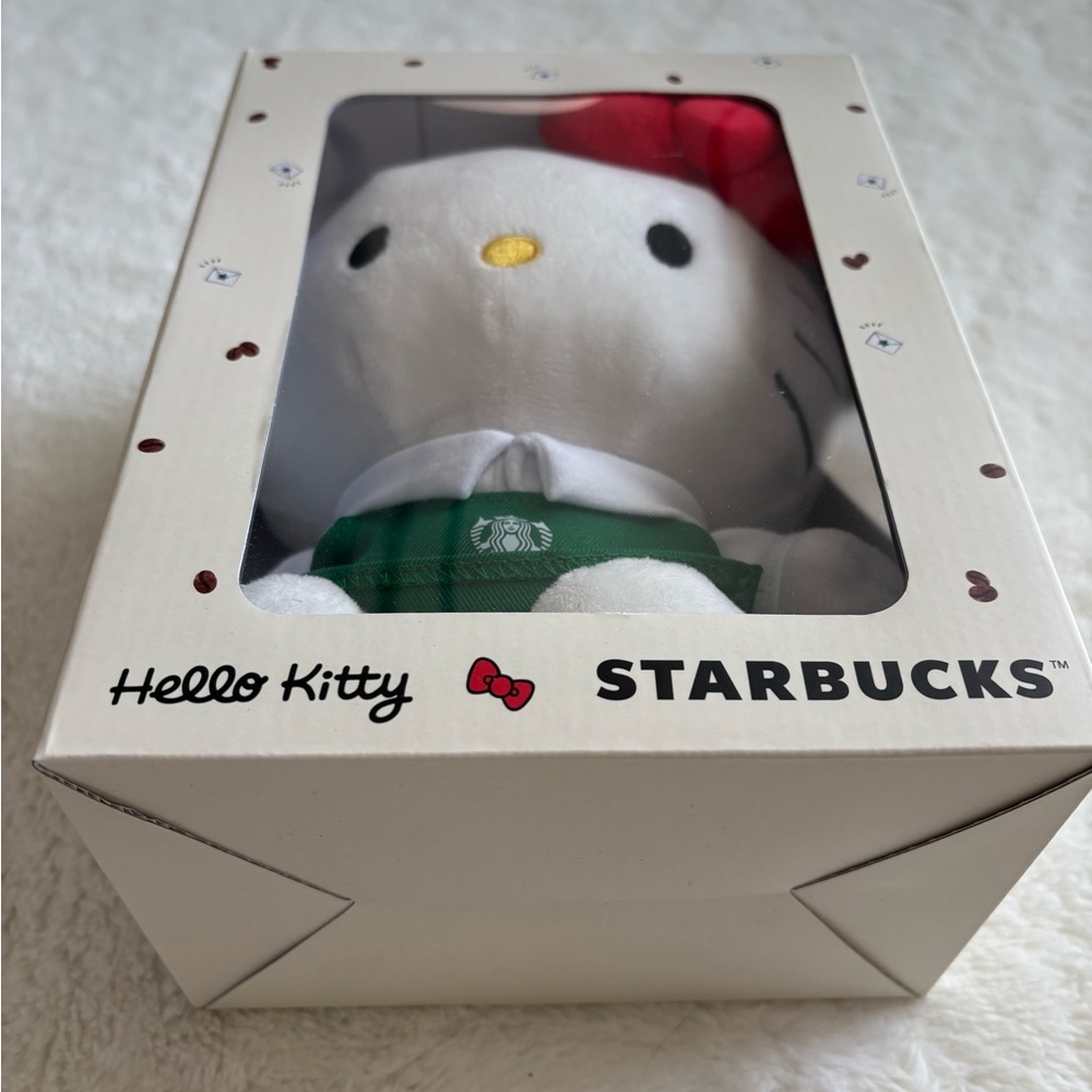 Starbucks x Hello Kitty Collaboration Plush Hello Kitty - Picture 2 of 6